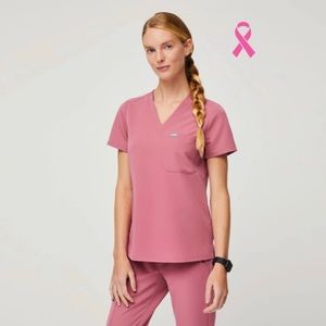 Catarina Figs Scrub Top Quartz size XXS NWT